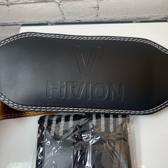 Premium Leather Black Leather Weightlifting Power Lifting Belt size Large NWT - Picture 4 of 7